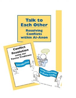 Using Al-Anon Principles to Resolve Conflict Kit {includes S-71, S-72, & S-73} (K-70)