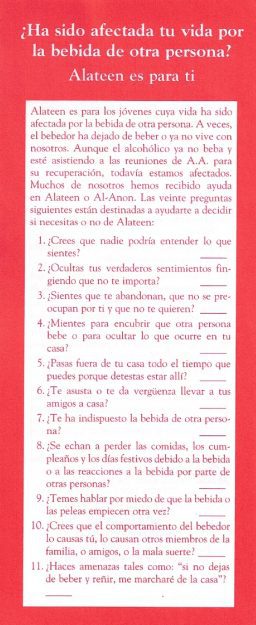 Es Alateen Para Ti? (SS-20)
