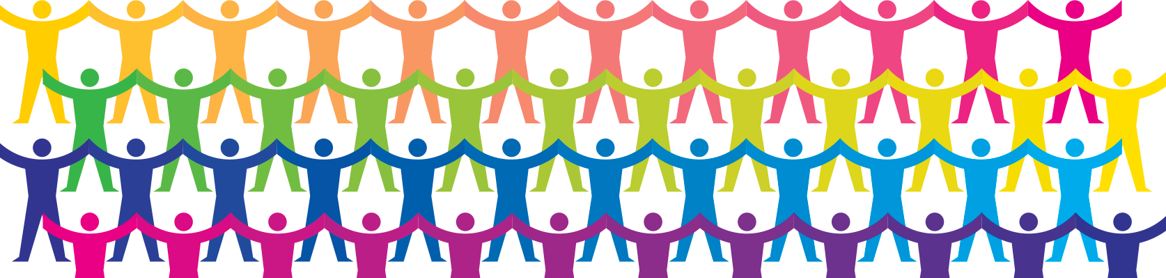 graphic of people holding hands