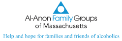 Al-Anon of MA Logo with tagline